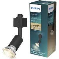 Philips Tobia Schienenleuchte, GU10, LED, 220-240 V, Schwarz