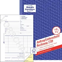 Avery Auftrag/Lieferschein/Rechnung