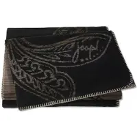 JOOP! JOOP Wohndecke Paisley 150x200 cm | schwarz - schwarz