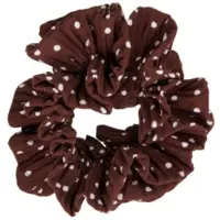 Pico Dalmatian Scrunchie Mocca