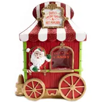 Trendline Dekofigur Weihnachtstruck 21 x 16 cm rot