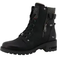 Mustang Shoes Winterstiefelette "Haukea" Winterstiefelette, Boots mit Innenreißveschluss
