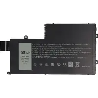 AccuCell Akku passend für Dell Latitude 3450, Li-ion, 7,4V, 7840mAh, 58Wh