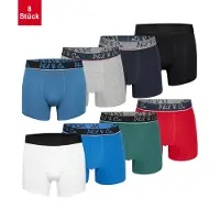 Phil&Co. Retroshorts 8-Pack Jersey in Multicolor 4 | Gr.: 3XL