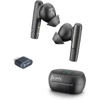 Poly Voyager Free 60+ UC, Kabellos, Anrufe/Musik, Kopfhörer, Schwarz