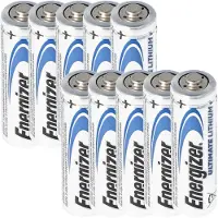 Energizer Ultimate Lithium Batterie 10er Box AA Batterie 1,5 Volt Batterie Ultimate Lithium AA 3100mAh