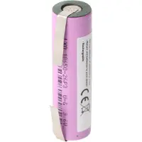 AccuCell Akku passend für den Bosch Ciso Akku 3,7 Volt Kapazität max. 2600mAh mit Lötfahnen zum Selbsteinbau