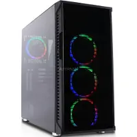 Nanoxia Gehäuse A-RGB ATX-Glas-Front-USB3.1 ARGB with ODD