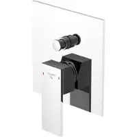 Steinberg Serie 160 Dusch-/Wannenarmatur, Fertigmontageset, zwei Verbraucher, 16021033