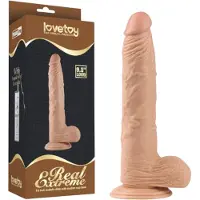 Lovetoy Real Extreme - Dildo mit Saugnapf - 24 cm