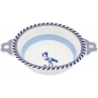 Pols Potten Schüssel x Rijksmuseum Bird Patterned Blue 17 cm