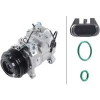 Hella 8FK 366 200-741 7SBU17A Klimaanlage Klimakompressor PAG 46 R134a für BMW 5 Touring (F11) 3 Touring (F31) 5 Limousine (F10) 3 Limousine X5 (E70)