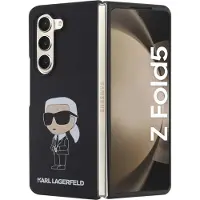 Karl Lagerfeld Klhczfd5snikbck Z Fold5 Silicone Ikonik Handyhülle