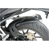 Puig 3503J Hinterradabdeckungen passend fuer BMW R1200R Mattschwarz