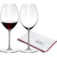 Riedel PERFORMANCE Syrah Shiraz Glas 2er Set + Poliertuch