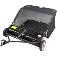 Dema Laubsammler Kehrmaschine für ATV, 480 Liter, zum Aufnehmen von Blättern, Vertikutiergut und Gras