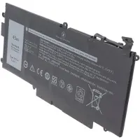 AccuCell Akku passend für Dell Latitude 5289, Li-ion, 11,4V, 3950mAh, 45Wh