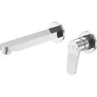 Steinberg Serie 340 Wand-Waschtischarmatur, Ausladung 200mm, für UP-Einbaukörper, 34018143