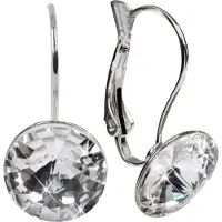 Levien Elegant Rivoli Crystal earrings