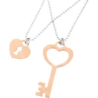 Orphelia Damen-Halskette Sterling-Silber 925 – Silber/Rosé ZK-7185/1