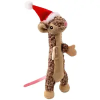 Fressnapf KONG Holiday Katzenspielzeug Katze Luvs Maus mit Knistern und Catnip, festliches Design