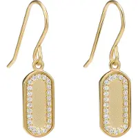 Orphelia 'Malaga' Tropfenohrringe aus 925er Sterlingsilber für Damen - Gold ZO-7573/G