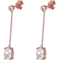 Orphelia 'Elodie' Tropfenohrringe aus 925er Sterlingsilber für Damen - Rosé ZO-7419