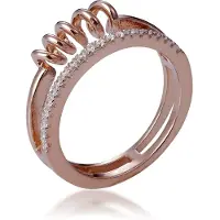Orphelia Damen-Ring Sterling-Silber 925, Rosé, ZR-7438
