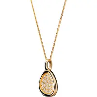 Orphelia 'Layla' Damen-Kette mit Anhänger aus 925er Sterlingsilber – Gold ZH-7489/G