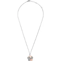 Orphelia 'Fioni' Damen-Kette mit Anhänger aus 925er Sterlingsilber, Silber/Rosé, ZH-7452