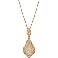 Orphelia Damen-Kette aus 925er Sterlingsilber mit Anhänger – Gold ZH-4517-GOLD