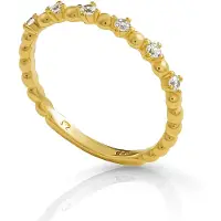 Orphelia 'Signature' Damen-Ring aus 925er Sterlingsilber – Gold ZR-7535/G