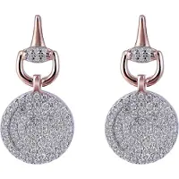 Orphelia 'Alisia' Tropfenohrringe aus 925er Sterlingsilber für Damen - Rosé ZO-7420