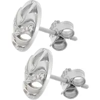Orphelia 'Elvina' Ohrstecker für Damen, 925 Sterling Silber - Silber ZO-7085