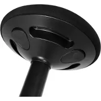 Songmics Stehstuhl, Aktivstuhl, ergonomischer Wackel- und Balancestuhl, verstellbar 55-81 cm, einfache Montage, schwarz