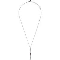 Orphelia 'Aada' Damen-Kette mit Anhänger aus 925er Sterlingsilber, Silber/Rosé, ZH-7433