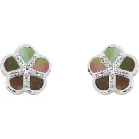 Orphelia 'Daisy' Damen Ohrstecker aus 925er Sterling Silber - Silber ZO-7585