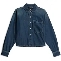 G-Star Langarmshirt "Boxy Relaxed 1-Pocket Shirt"