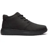Timberland Hudson Road Mid Lace Up Chukka Boot Black Nubuck Größe: 40 | Stiefel Outlet | Herren | Schwarz