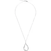 Orphelia Damen-Kette aus 925er Sterlingsilber mit Anhänger – Silber ZH-7424
