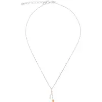 Orphelia 'Lorelei' Damen-Kette mit Anhänger aus 925er Sterlingsilber, Silber/Rosé, ZK-7386