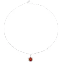 Orphelia Damen-Kette aus 925er Sterlingsilber mit Anhänger – Silber ZH-6044/1