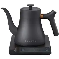 Chiato Elektrischer Wasserkocher flowPLAY Classic, 0.6 l – Schwarz