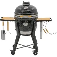 Monolith Keramikgrill Two.55 | inkl. Gestell | Schwarz