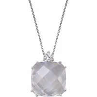 Orphelia Damen-Kette aus 925er Sterlingsilber mit Anhänger – Silber ZH-4550