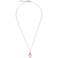 Orphelia 'Ambra' Damen-Kette mit Anhänger aus 925er Sterlingsilber, Rosé, ZH-7439