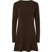 Pieces Pcjunna Midikleid | Braun | M