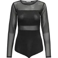 ONLY Langarmbody "ONLESTHER GLITTER L/S BODY JRS"
