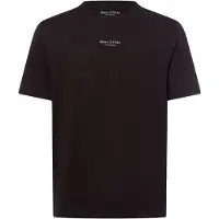Marc O'Polo T-Shirt "T-Shirt Medium-Logo 1er Pack", Herren, Gr. XXL, schwarz, Obermaterial: 100% Baumwolle CO., Shirts T-Shirt