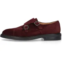 Henry Stevens Slipper & Pantoletten - Schnallenschuh Winston CDM - Gr. 41,5 (EU) - in Rot - für Damen